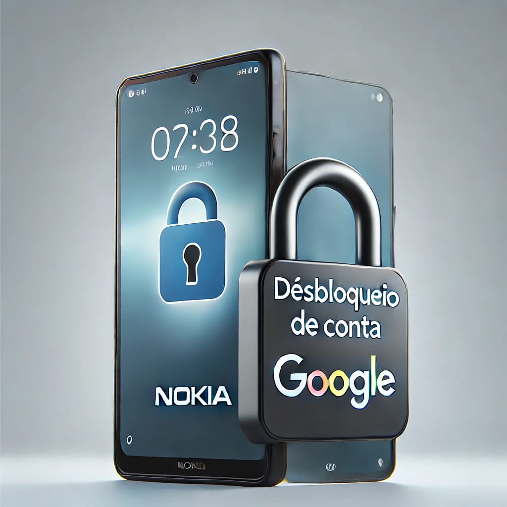 Desbloqueio Conta Google (FRP) Nokia via servidor por cabo