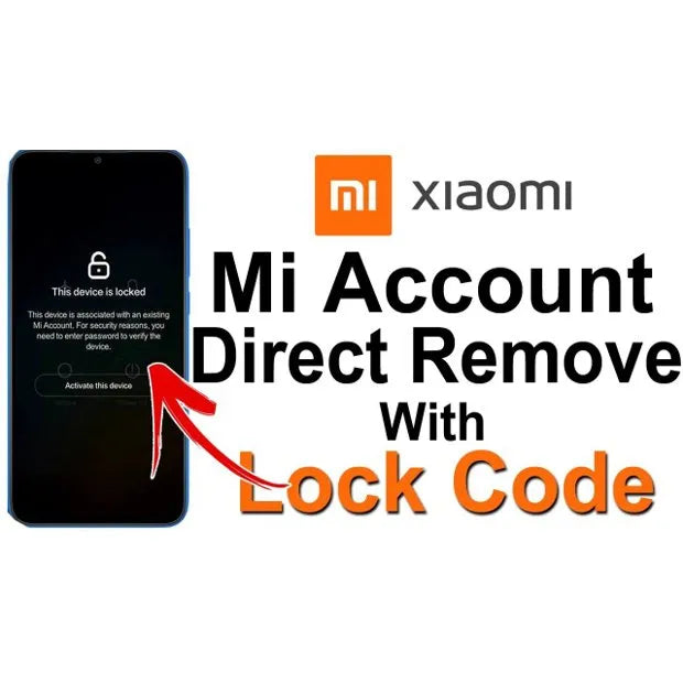 Desbloqueio conta Mi Xiaomi Clean via servidor remoto